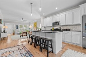 Kitchen interior photographed by a Huntsville real estate photographer