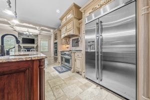 High end kitchen interior photography for a Huntsville real estate listing